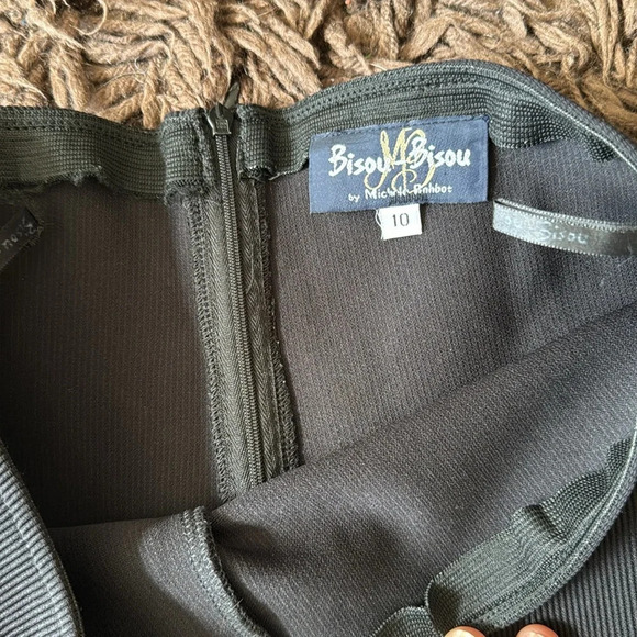 Bisou bisou black pants size 10 - Picture 3 of 11